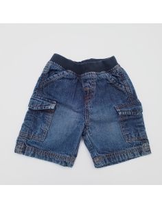 Opvallende denim short
