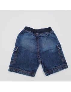 Opvallende denim short 2