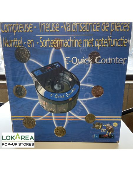 Compteuse-trieuse de monnaie (manuelle)