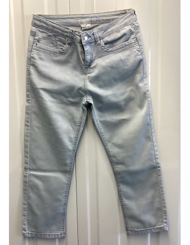 Jeans pantacourt bleu clair - Taille 38