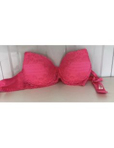 Soutient gorge rose fluo -...
