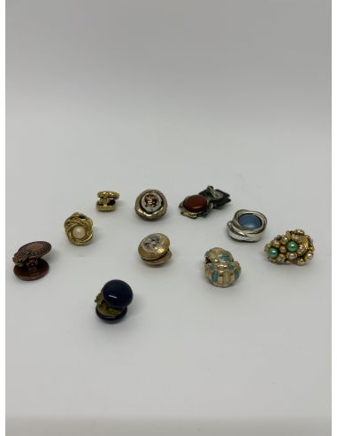 Lot de 10 paires de boucles d’oreilles