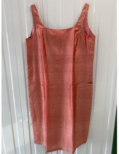Robe et veste en soie rose... 2